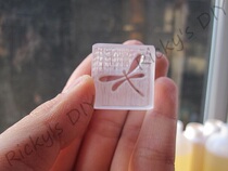 Dragonfly 2cm*2cm acrylic soap seal