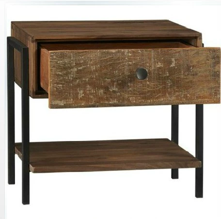 Ретро ностальгический сплошной деревянный шкаф старый шкаф для хранения ящика для хранения кофейного стола для хранения кофейного стола как старые железные артерии