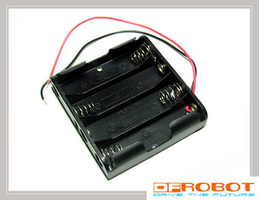 DFRobot 4x5 AA battery box Robot trolley accessories