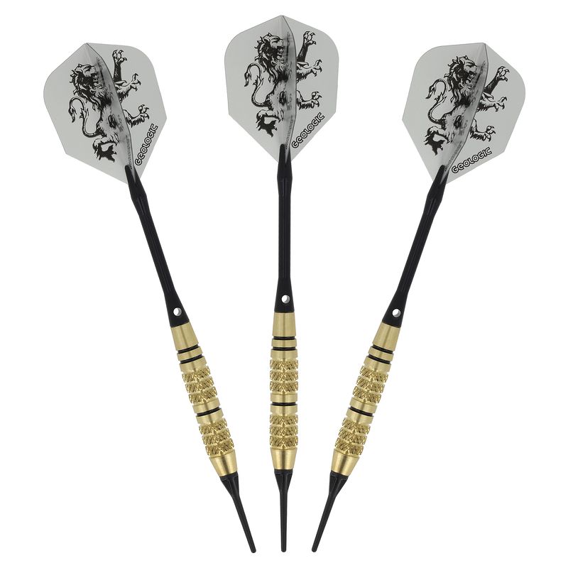 下架 迪卡侬正品 专业飞镖 安全针头 3支装 配套装标盒 GEOLOGIC