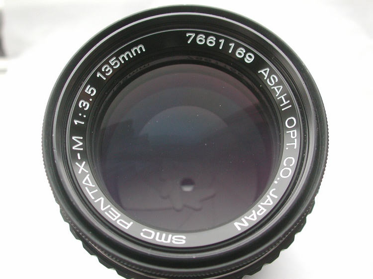 PK oral Pentex Pentax-M SMC 135 3 5 lenses feature full-good original rear cover 