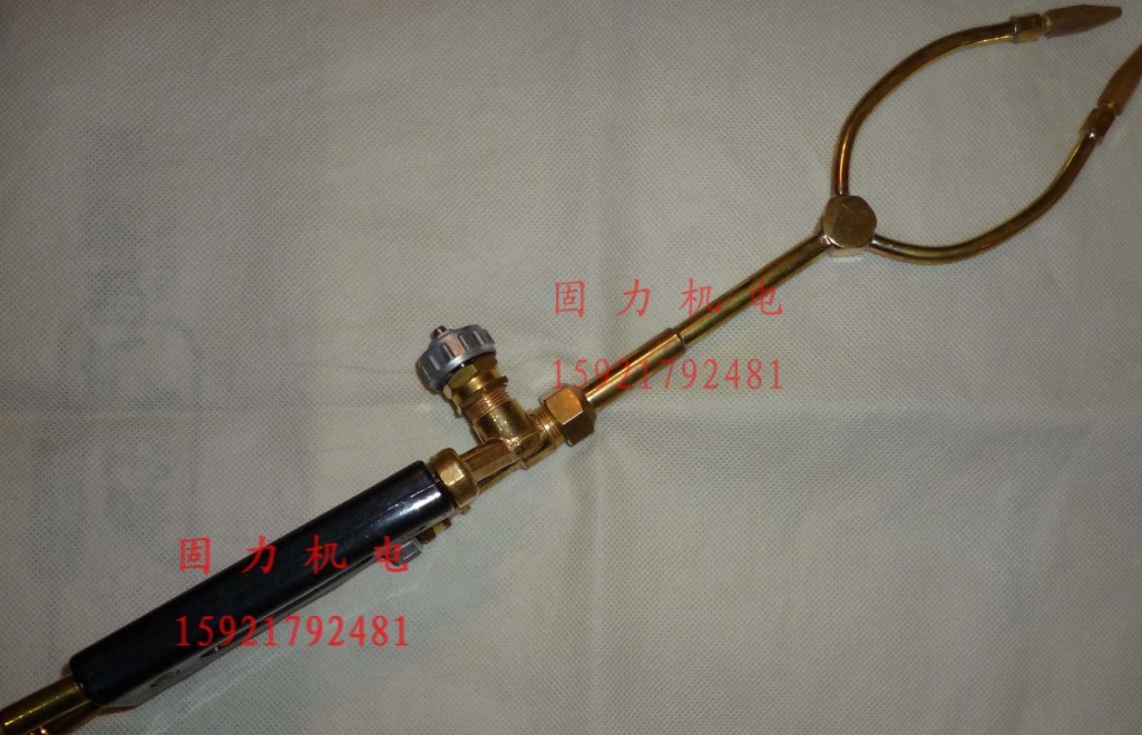 Shanghai high-quality butt welding torch air conditioner refrigerator special double-head welding torch H01-6 welding torch opening adjustable