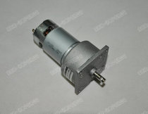 60mm DC gear reduction motor large torque high power motor single machine 25W DC22V 22rpm