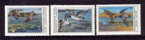 Soviet Union 1990-Duck green head duck magpie duck red-billed duck lotus water grass 3 full 6220