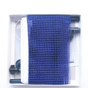 Red double-happy table tennis net column P203 spiral ping-pong net rack attached to the net fastening mesh convenient