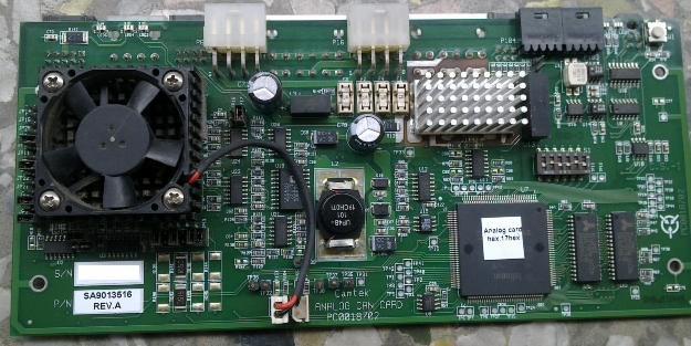 Camtek AOI optical inspection machine SA9013516 Light control board Analog Can Card