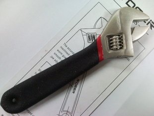 Flying deer RT-253 6 inch adjustable wrench active wrench adjustable wrench anti-slip handle with scale
