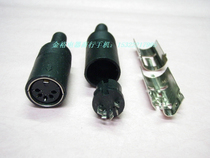 Punch 2-crown large multi-core female plug 5-core audio female plug 5-pin female plug 5-pin female plug 5-pin female plug