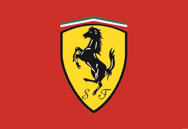 No. 4 No. 5 7 optional F1 racing flag Ferrari racing flag