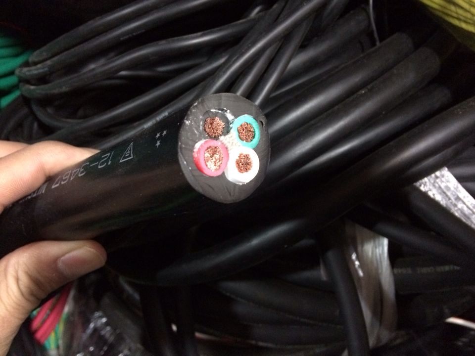 Jinglin 3 core 4 core 16 square three - phase four - line RVV pure copper plastic PVC wire oil resistant wear resistance