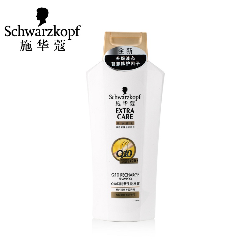 【天猫超市】Schwarzkopf施华蔻Q10幻时新生洗发露400ml 强健修护