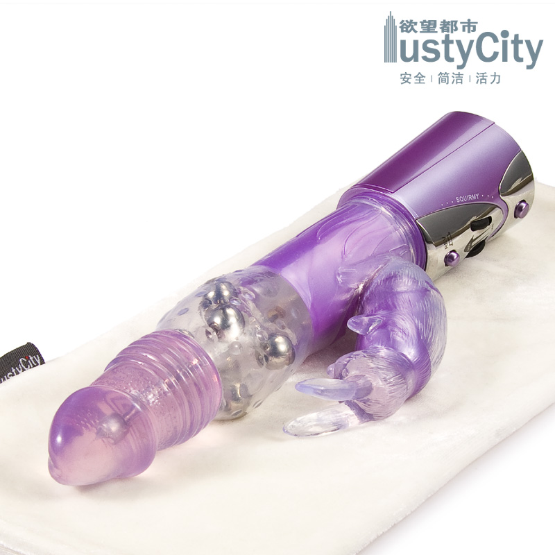 惊吻爱侣转珠按摩棒仿真阳具G点刺激女性自慰器 情趣用品玩具LP