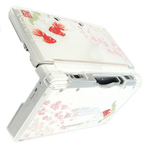 And color beauty Wasabi 3DS transparent shell Protective case crystal shell WSB0438 goldfish