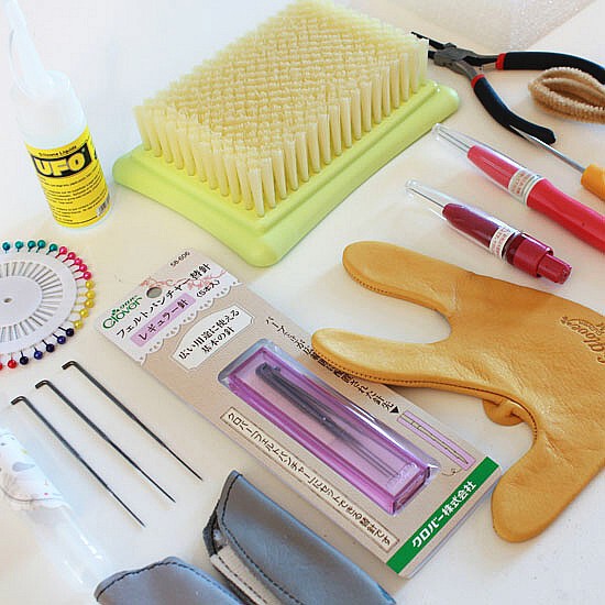 Wool Felt Tools, DIY Needle Felting, Practical Needle Felting Wet Felt Tool Kit, Recommended for Beginners and Advanced Users, New Model