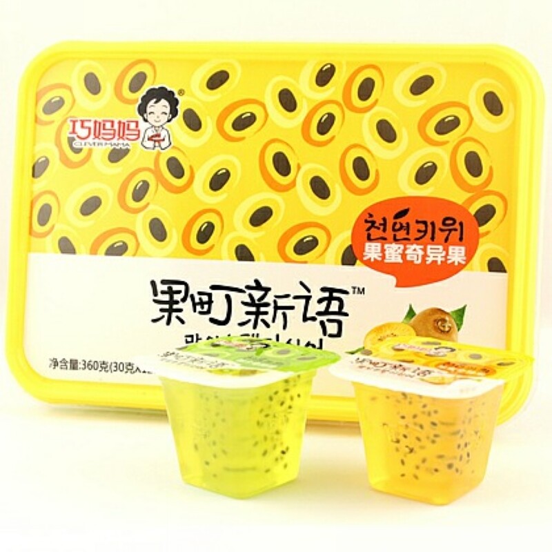 【天猫超市】巧妈妈果町新语果蜜奇异果什锦味360g\盒 零食