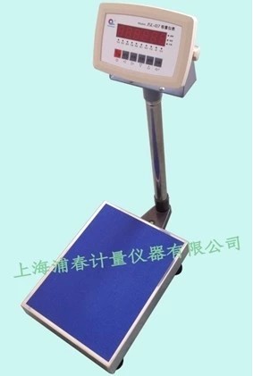 Shanghai Puchun TCS series weighing electronic scale platform scale industrial special floor scale 100KG electronic platform scale weighing instrument
