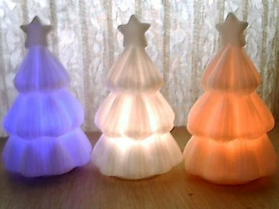 Рождественская игрушка, разноцветный ночник, подарок на день рождения, креативный подарок, градиент