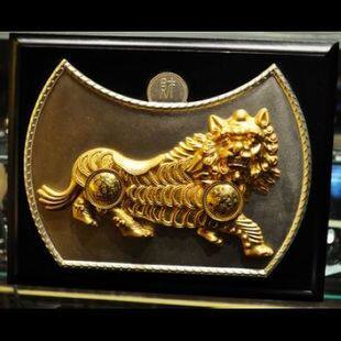 修明堂 开光香港李居明吉祥物正品 腰钱万两 大胜长胜引财入宅