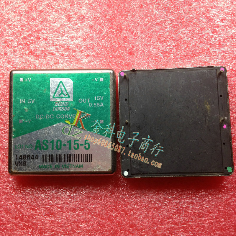 AS10-15 -5 LAAMBDA isolated power DC-DC 5V 15V 15V 0 55A 10W