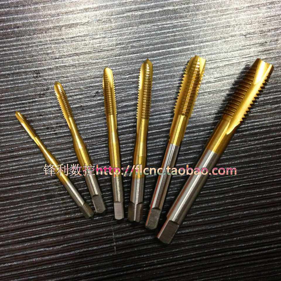 Screw tapping for straight groove machine Screw tapping for titanium coating tip screw tapping M3 4 5 6 8 10 12 High quality