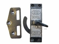 202 push door lock moving door lock hook sliding door hook lock moving door buckle aluminum alloy Hook Lock