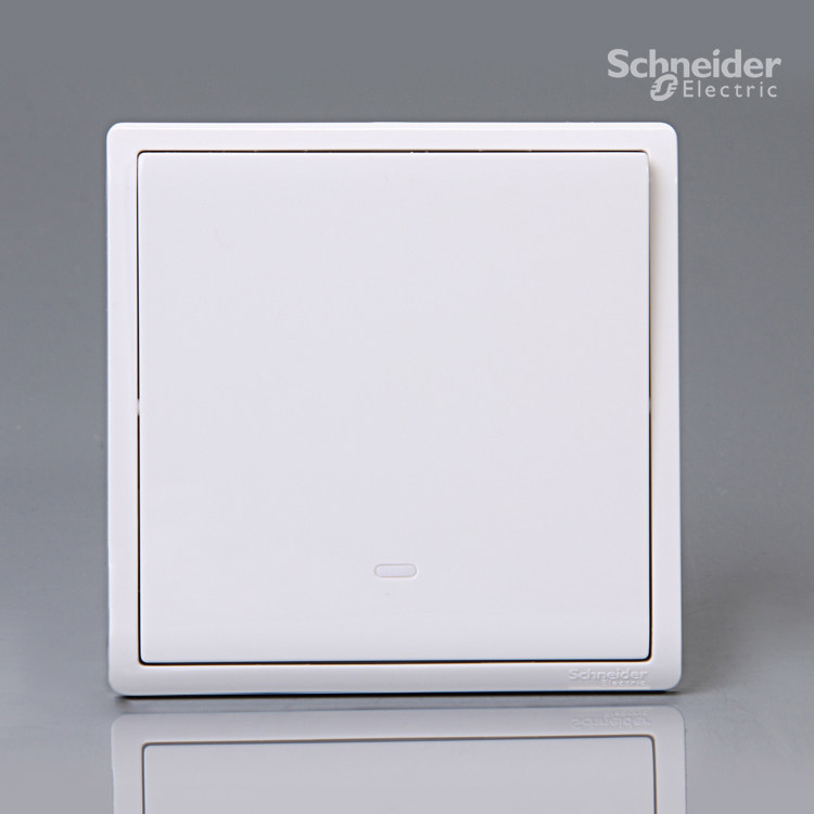 Schneider Fengshang series white 16A midway switch E8231MF one-open multi-control switch socket