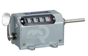 Baile Z-73 5-digit mechanical rotary revolution meter industrial cable counter