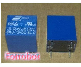 松乐牌T73-12V SRD-12V DC-SL-C 继电器模块 继电开关 继电传感器