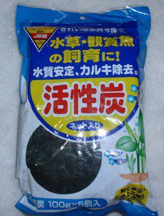 Japan Lanbag Carbon Five Taste GEX Goldfish Activated Charcoal Activated Carbon 500 gr 5 packets