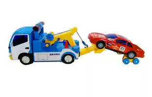 Lili new engineering vehicle 32527 wrecker combination inertial engineering vehicle Lili engineering vehicle series toys