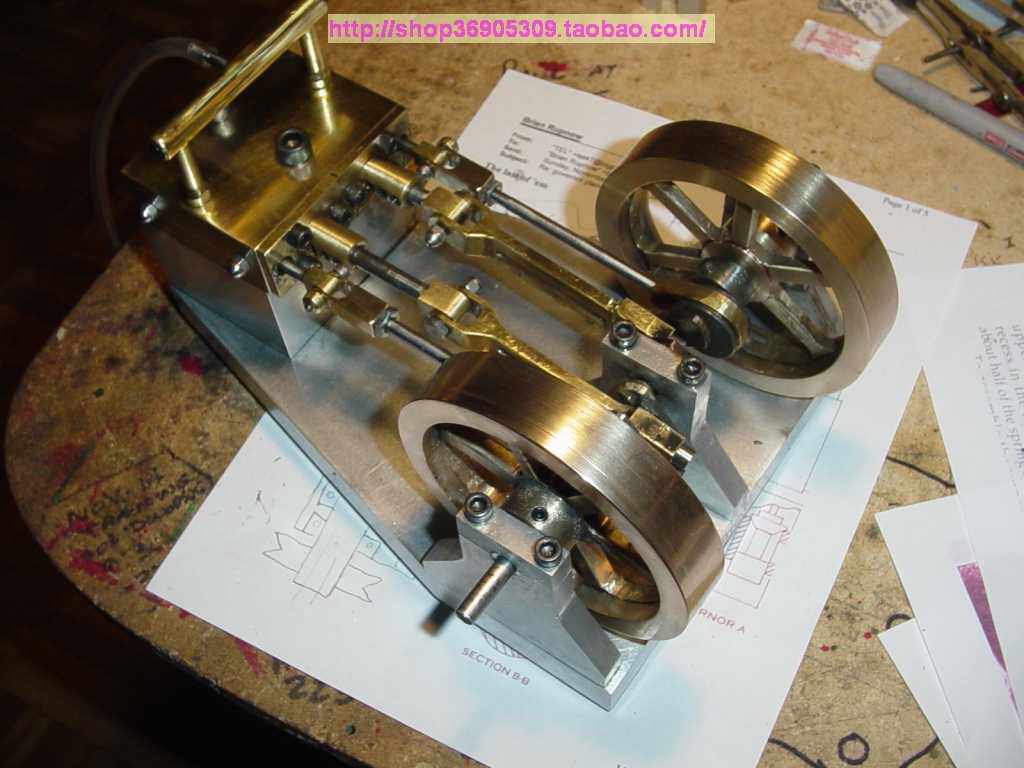 Купить Детская игрушка з-35 двухцилиндровый паровой двигатель модель ...