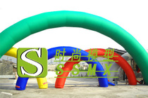 Fashion model 15m inflatable arch 15m arch 15m rainbow door 35m 40m arch Rainbow door