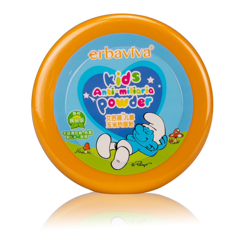 【天猫超市】艾芭薇 儿童玉米热痱粉120g爽身 痱子粉 不含滑石粉