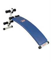 Abdominal plate AL-103A lengthy enlarged curved Web plastic waist supine plate