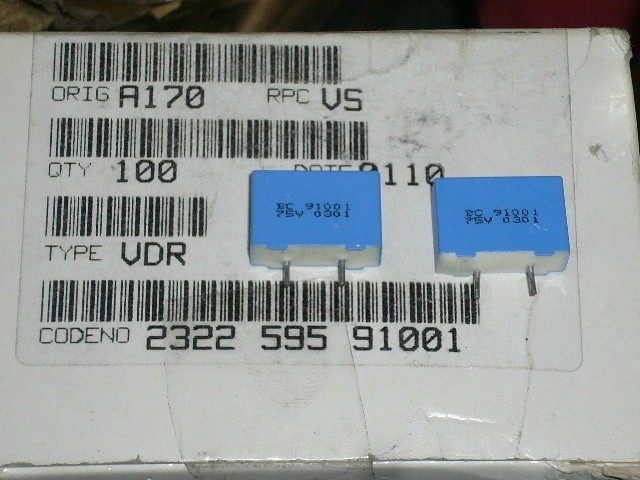 VISHAY BC PHILIPS Philips 91001 series 10V-2000V film capacitors (full range)