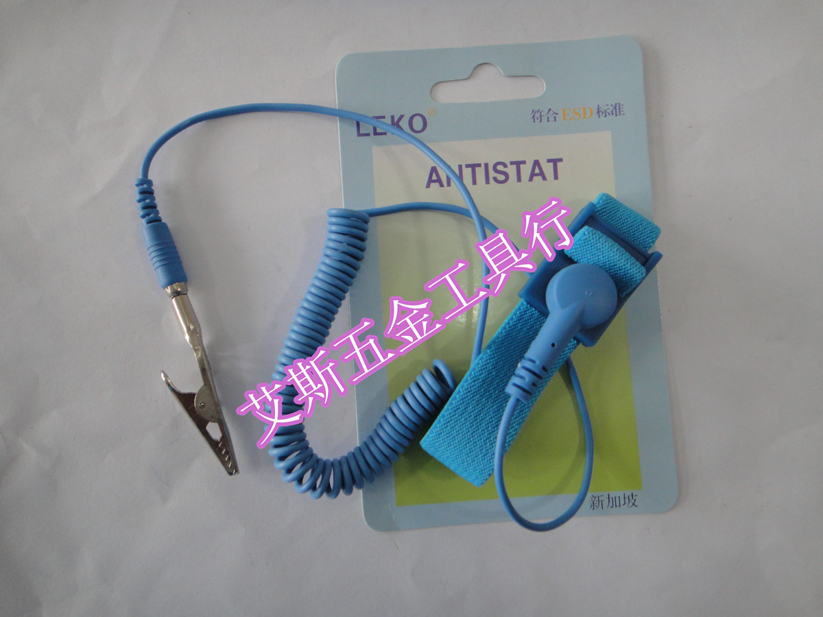 Cable wrists antistatic wrist-protection antistatic bracelet electrostatic ring with rope electrostatic belt