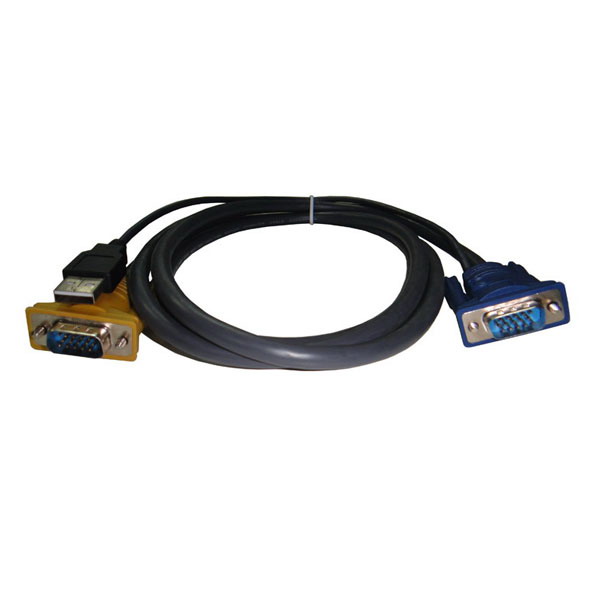 Fixed line 3m KVM cable