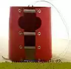 Silicone rubber heating coil silicone heating sleeve 255*788 with 2 temperature monitor holes