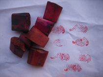 Hundred years wooden carving fine carving small animal bat chart 8 happy printing board printing mold