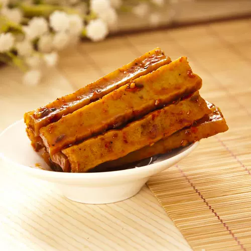 Hunan Special Products Spicy Bean Dirged Snack Tofu Dry Food Step Шаг шаг