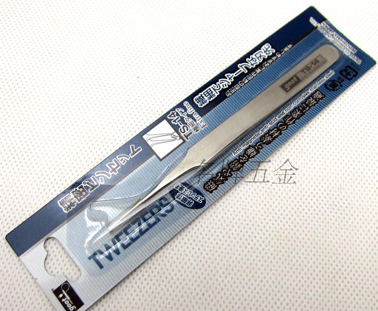 Taiyo goot ultra-fine stainless steel tip tweezers TS-14 125mm
