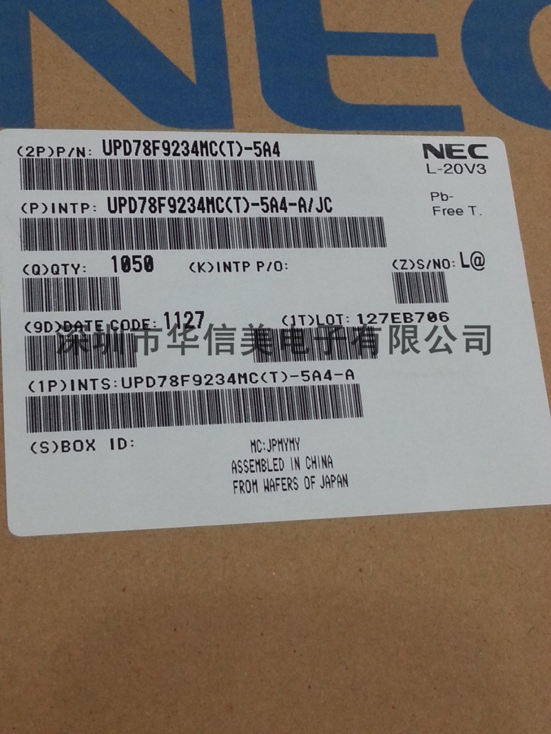 UPD78F9234MC (T) -5A4-A -5A4-A D78F9234 SSOP30 SSOP30 new original imported spot