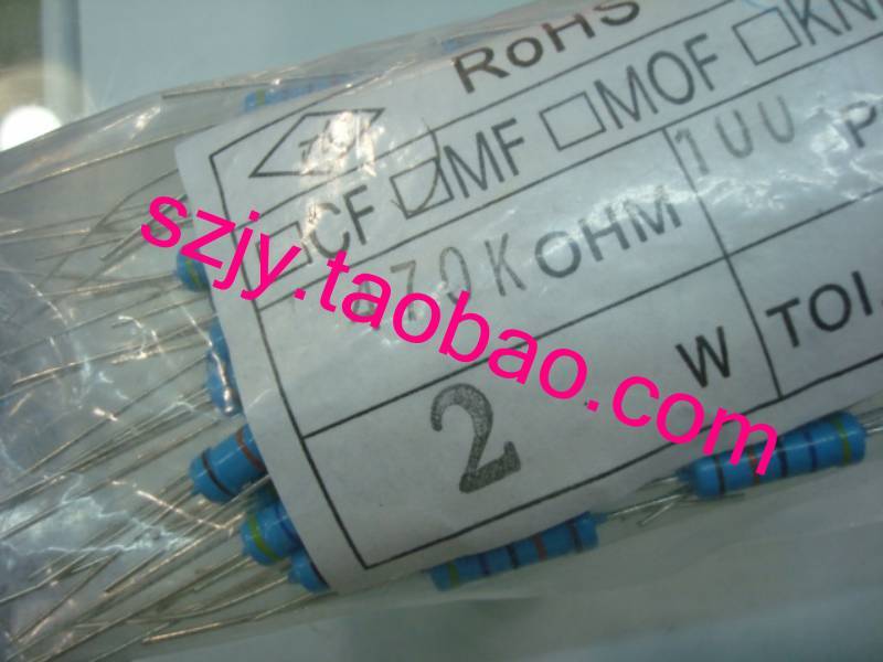 2W470K metal film resistance 4 7R 47R 470R 4 470R 7K 47K 1% Euro 200 prices
