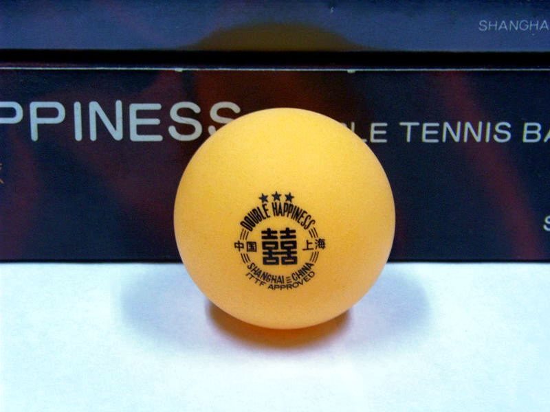 Red Double Happiness 38mm ball 38mm Red Double Happiness Samsung table tennis