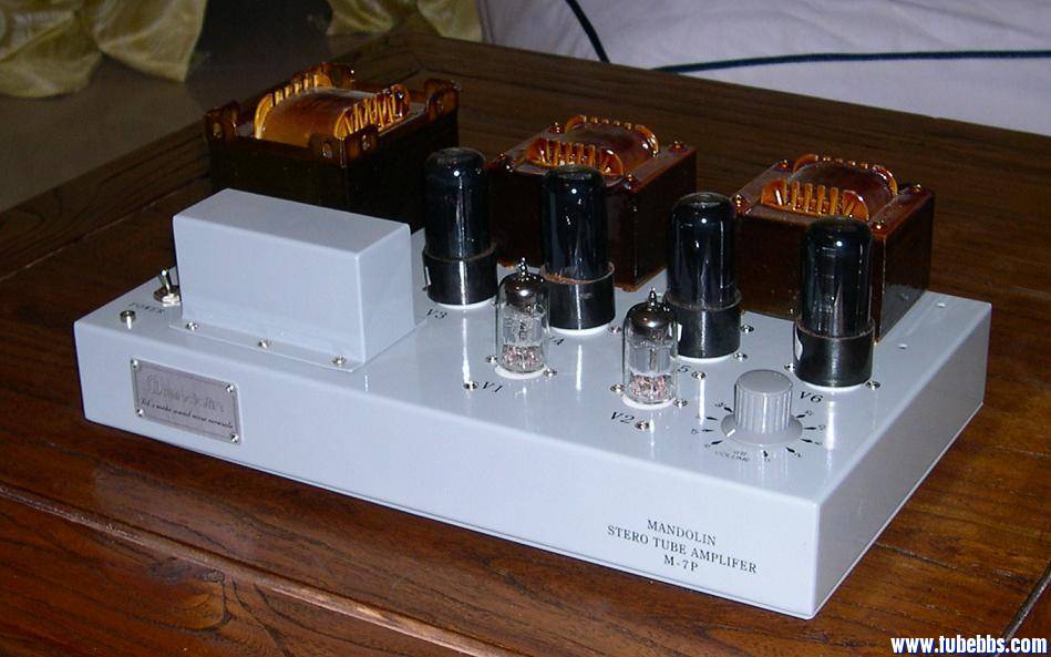 Mandolin's new 6P6P push-pull Vacuum Tube Bile Machine