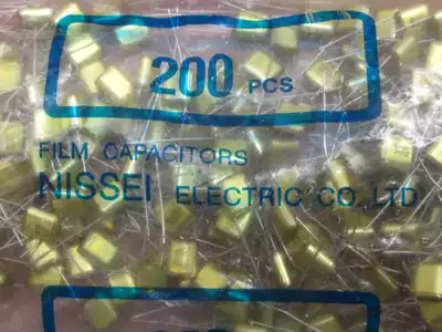 NIS Ri Jing original polyethylene film capacitor 0 068uf 50V (68nf 68000pf 683)
