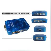 Maxtor MT-272UK 2-port automatic USB KVM switch hotkey switching