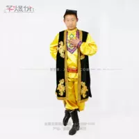 Uygur nam Quần áo nam Uygur Quần áo khiêu vũ Tân Cương Trang phục dân tộc Tân Cương quần tây nam