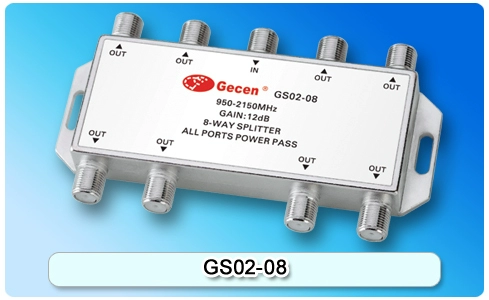 Подлинное Jiaxun Eight Skills GS02-08 Active 8-Kito Split Device После ввода усиливания сигнала восьми-выпадения 12 дБ