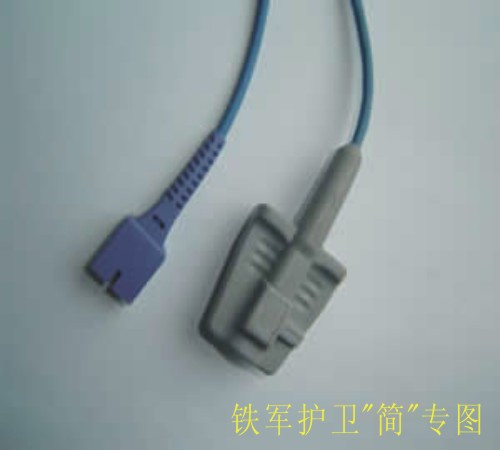 短线探头/成人指套头/NELLCOR 成人软指套探头 DB9针接口缺2针